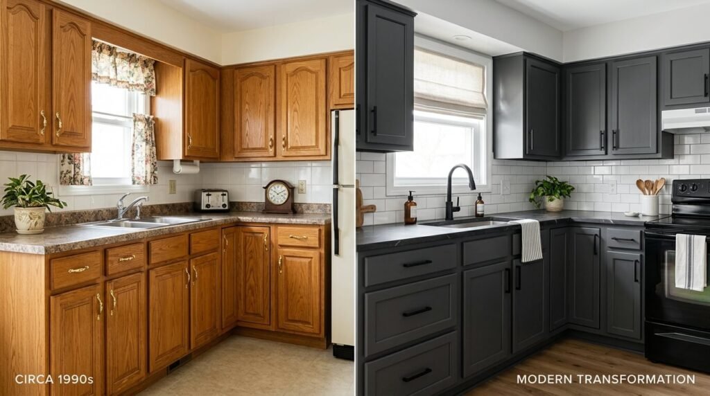 Kitchen cabinet before and after 1024x572
