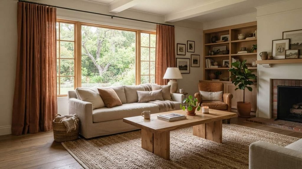 Bring in Warm Earth Tones