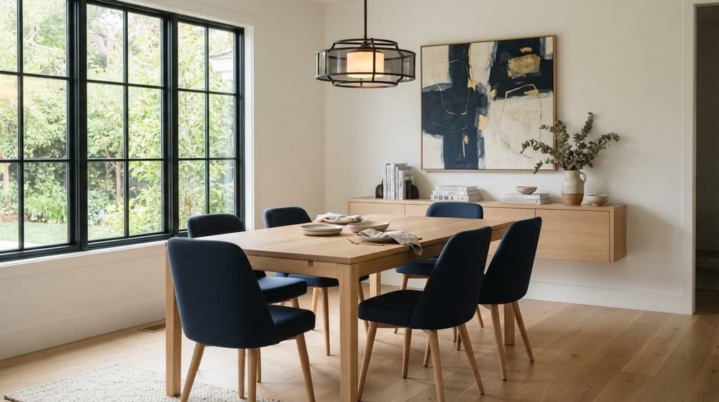 Repeat Materials to Make the Room Feel Cohesive
