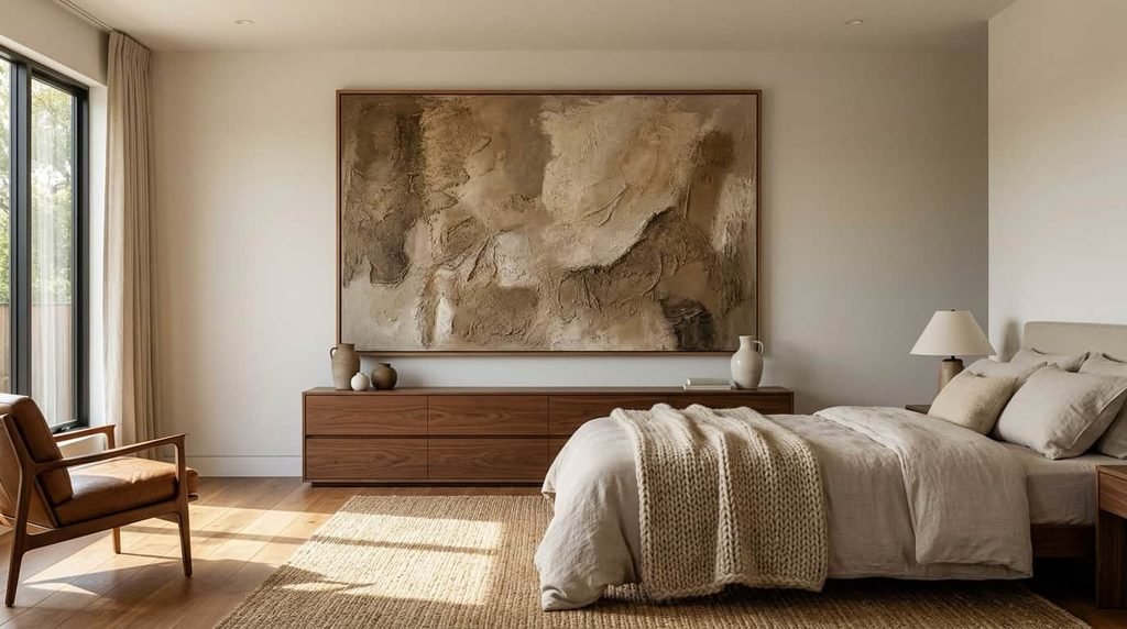 How to Decorate a Large Empty Bedroom Wall