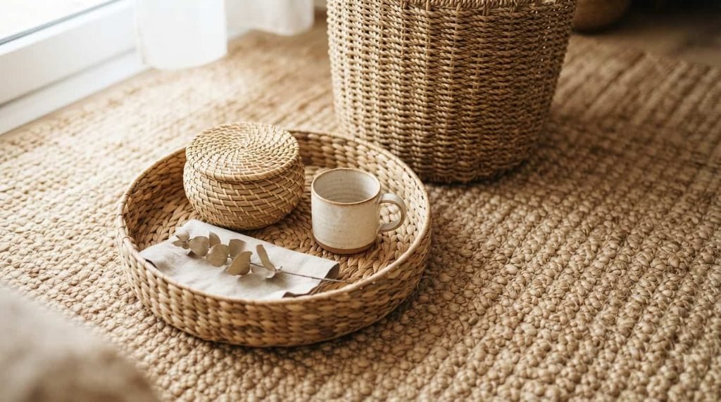 Woven natural materials