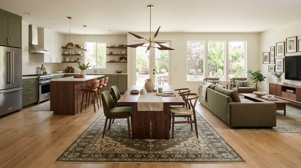 Designing an Open-Plan Dining Area