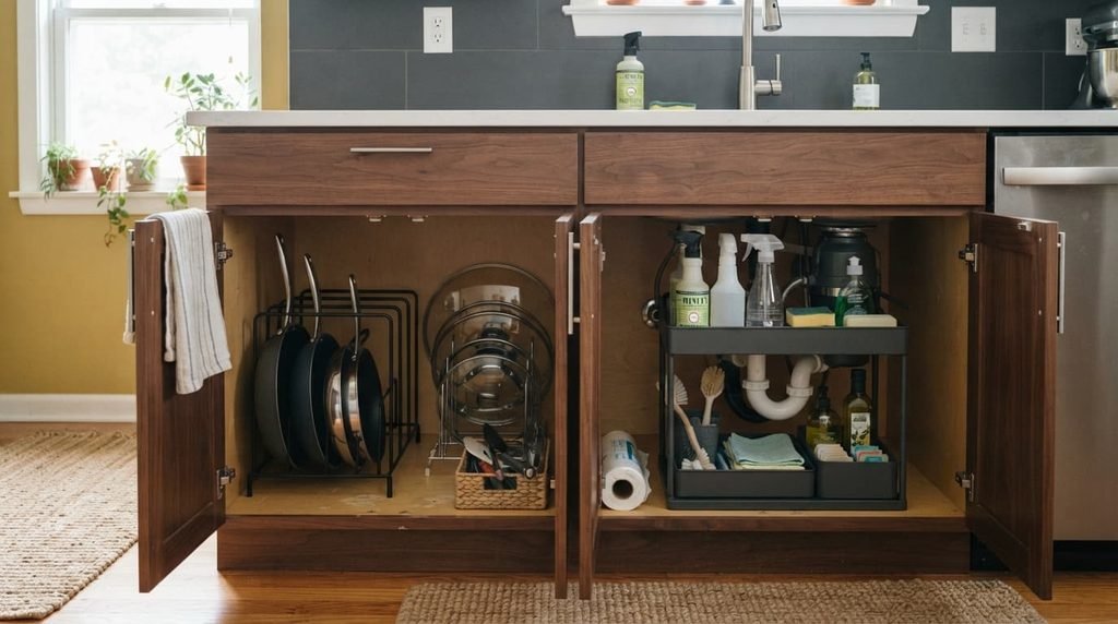 Organizing Pots, Pans, and Lids