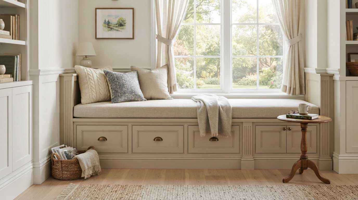 Window Seat Storage Ideas