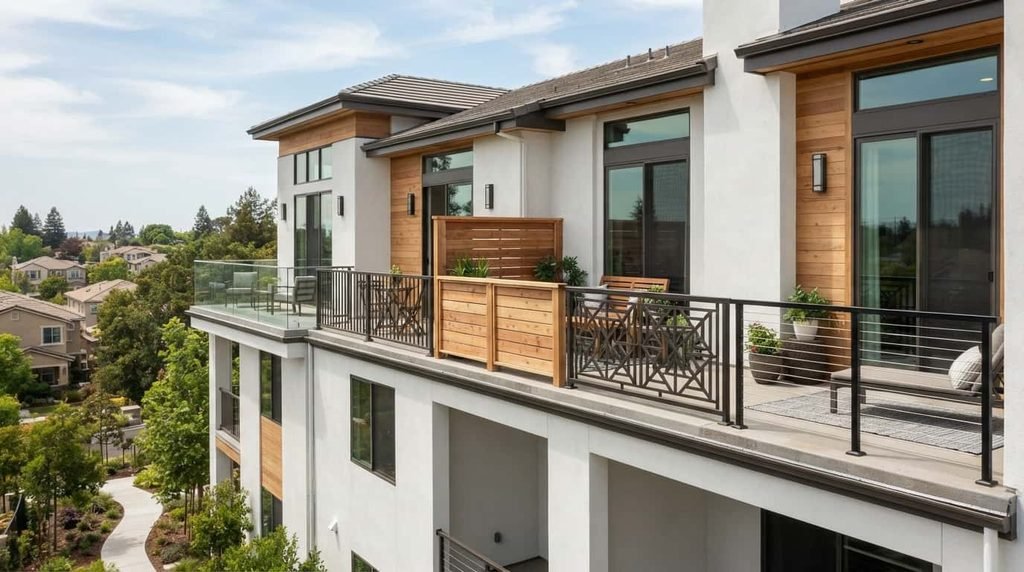 balcony railings types