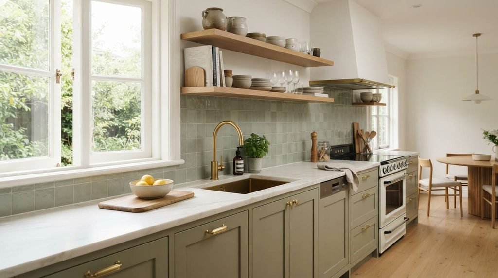 Update the Backsplash modern kitchen