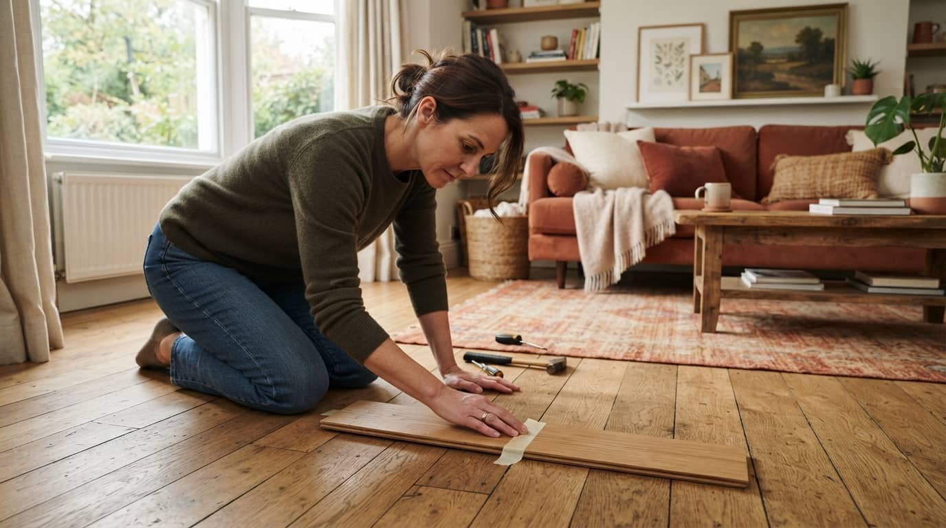 how to fix squeaky floors